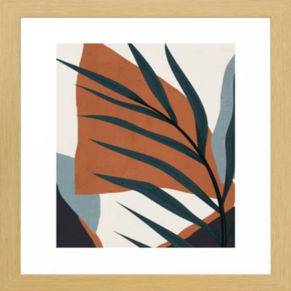 abstract colorful plants