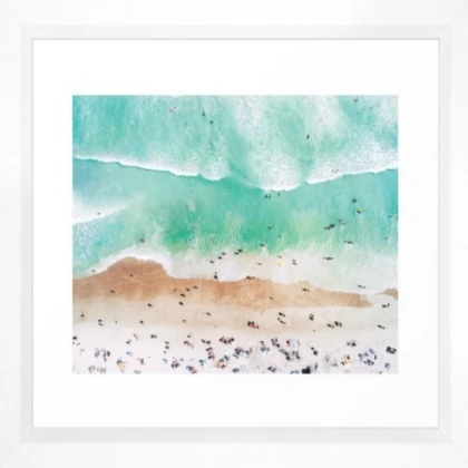 cute watercolor beach