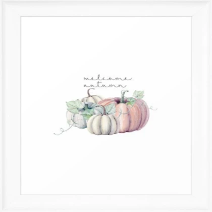 autumn pumpkins watercolor