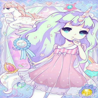 Kawaii Candy Unicorn