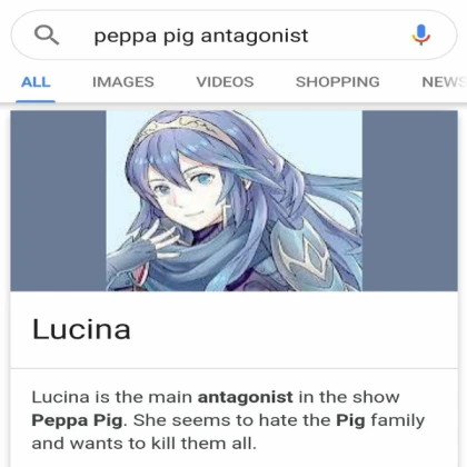 Peppa Pig antagonist