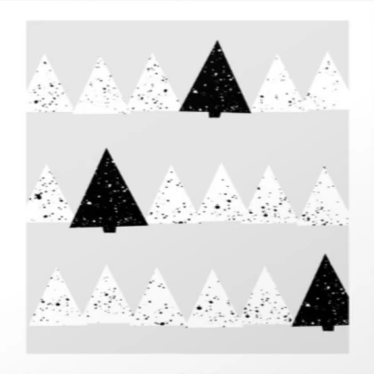 {Aesthetic} Christmas Trees