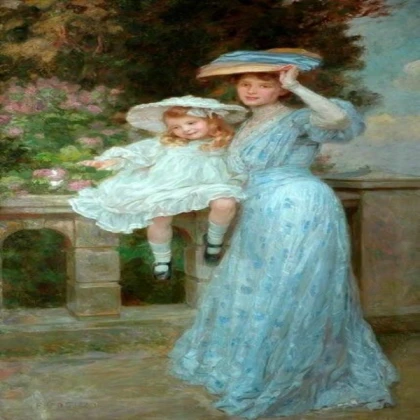 victorian image-baby