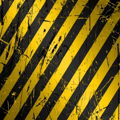 Yellow Black Lines 1