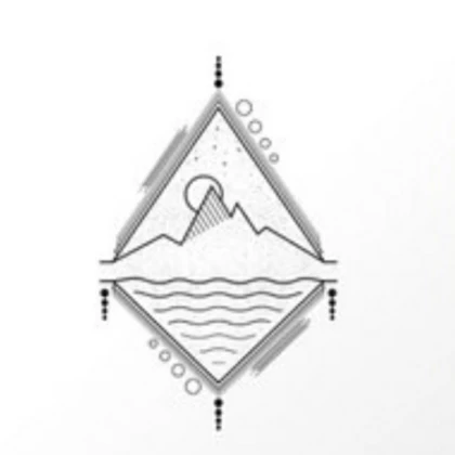 [minimal] geometric mountain