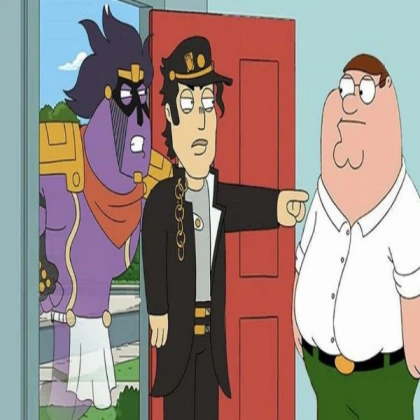 Peter meets Jotaro