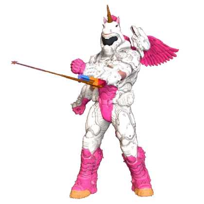The Doom Slayer [Unicorn skin]