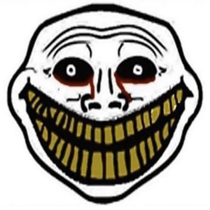 Troll Face But Scary
