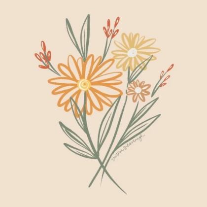 [DODO] minimal flower aesthetic