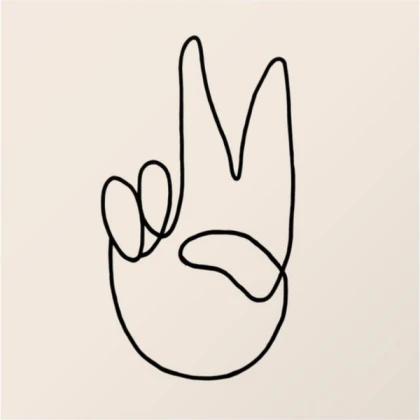 [BEIGE MINIMALIST] peace