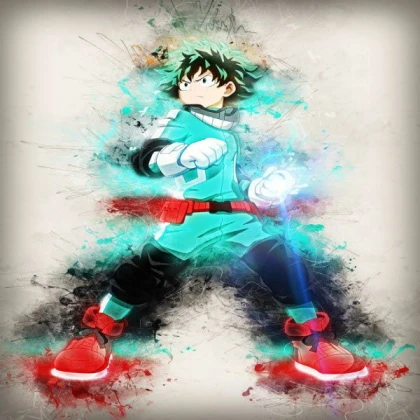 Deku Watercolor