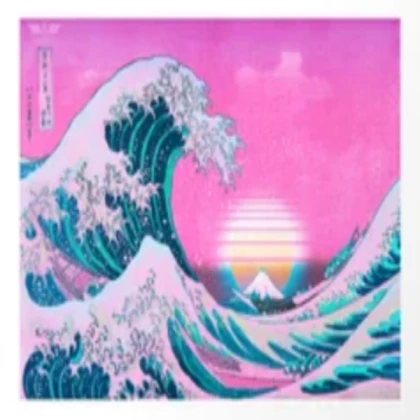 Vaporwave Aesthetic Wave
