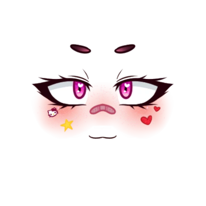 Face Decal | Hello Decora! - SANRIO DECORA SET *.+