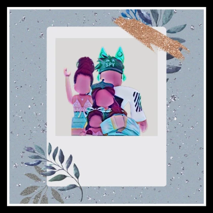 Aesthetic family photo