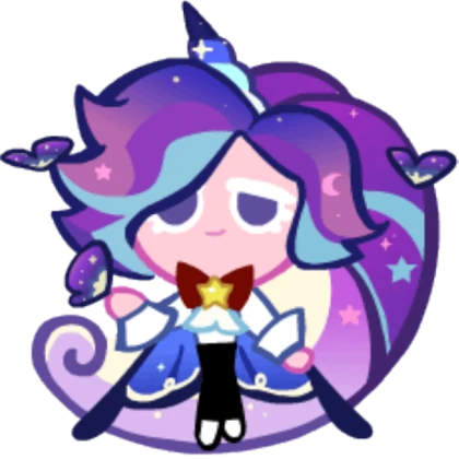 Cream unicorn cookie Nebula Butterfly - Cookie run