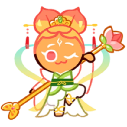 Peach Cookie Garden of Delights - run