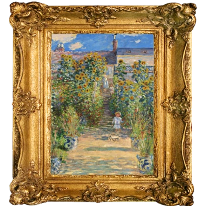 Sunflower Garden Framed