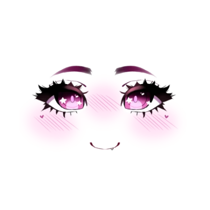 Delight || Anime Face Decal Version 2