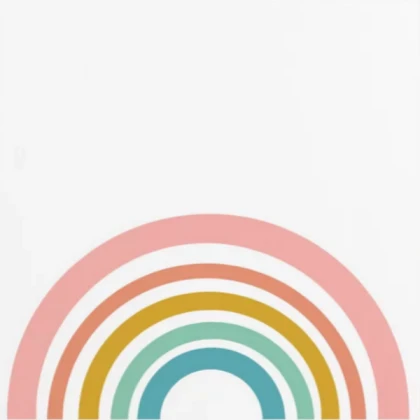 Simple Happy Rainbow