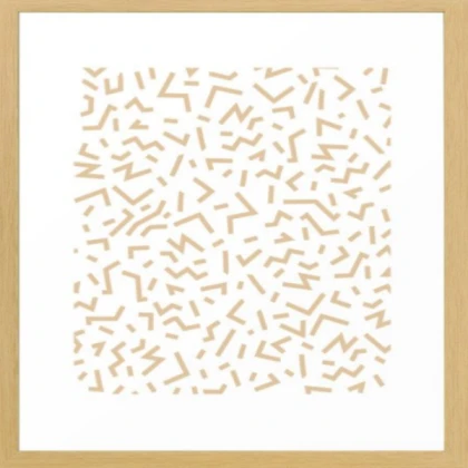 light pink zigzag lines