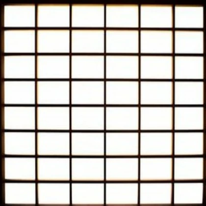 Japanese paper window