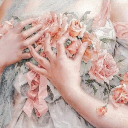 kimi’s painting collection - pink I