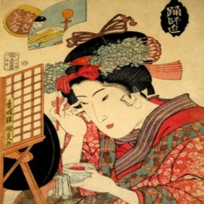 Ukiyo-e Japanese style painting 3