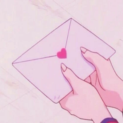 + Soft Aesthetic Anime Letter
