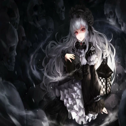 grim reaper anime girl