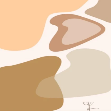 neutral abstract art
