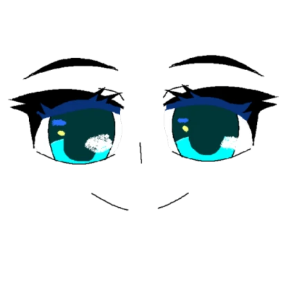 Cute anime eyes lol | Face