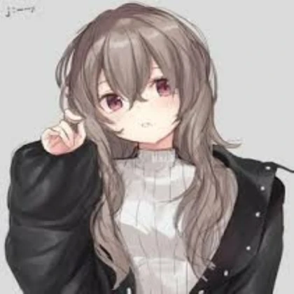 A really cute anime girl