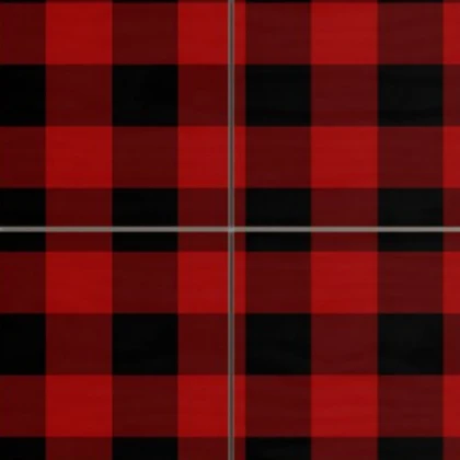 Red and black plaid