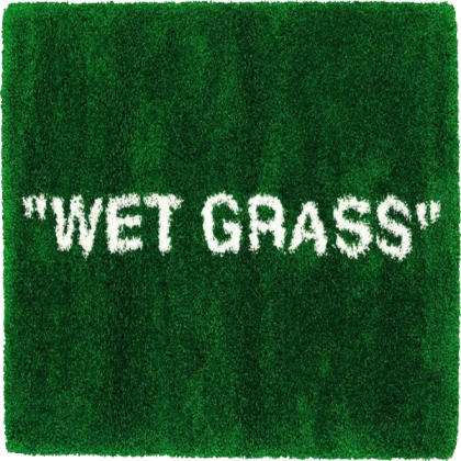 Off White Wet Grass Rug