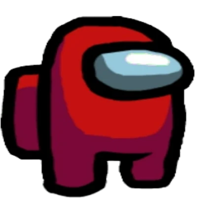 Among Us Red Imposter decal