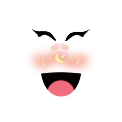 Stars blush lashes super happy face