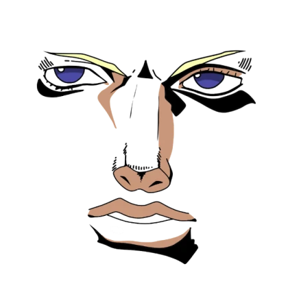 JJBA - Funny valentine face