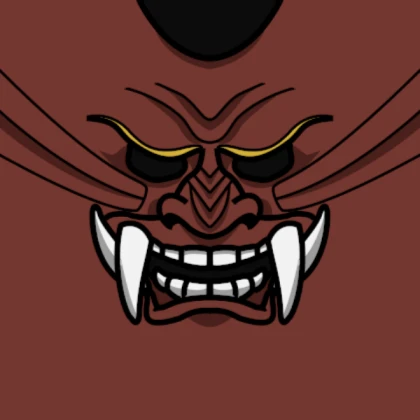 Shinobi Life Red Demon Mask