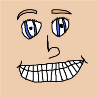 Scary Stalker Smile Face