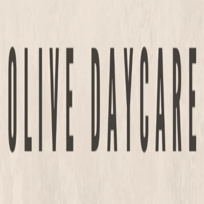 olive daycare sign