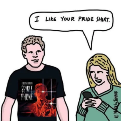 Lemon Demon shirt meme