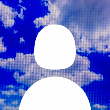 default profile picture // clouds