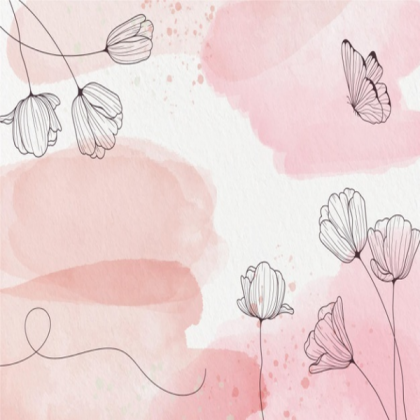 pastel floral ( flowers )