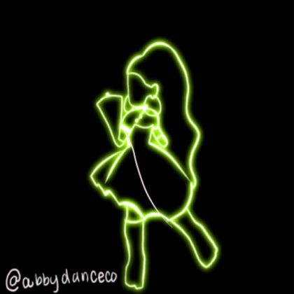 Royal High Green Glow Decal