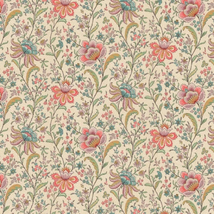 Vintage Floral Fantasy - Victorian Wallpaper