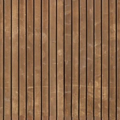 vertical wood planks