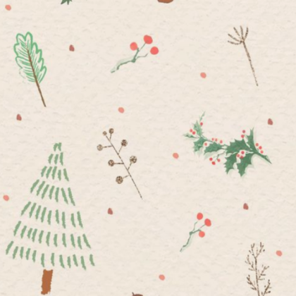 Christmas Doodle Pattern
