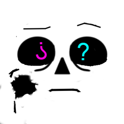 ink sans super confused face 2