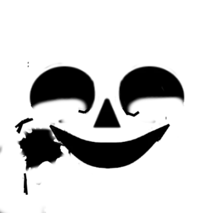 ink sans scary face