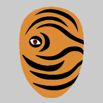obito mask orange